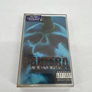Pantera  / Far Beyond Driven / Cassette Tape / PLAY TESTED / SOUNDS GREAT!